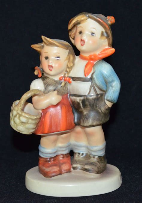 Hummel expert Heidi Ann von Recklinghausen suggests that these rare Hummel figurines, a few of which are documented in current collections, can range in value from $6,000 to $9,000. Limited Edition Sister’s Children Hummel Figurine. Sold for $3,750 viaBlackwell Auctions LLC (January 2021). See more